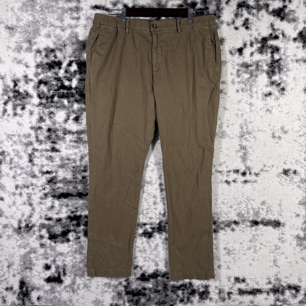 Bearbottom Pants Mens Size Extra Large Brown 36x29 Stretch Twill Casual Comfort